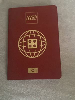 Διαβατήριο Lego Δανία, αυθεντικό