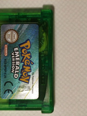 Pokémon Emerald κασέτα reproduction για GameBoy Advance σαν καινούργιο