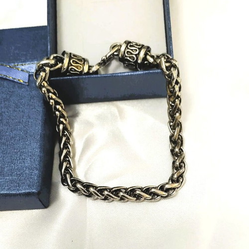 Vikings Nordic Style Bracelet New Silver 21cm