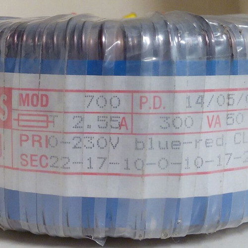 Toroidal transformer primary 300 VA 230 V used