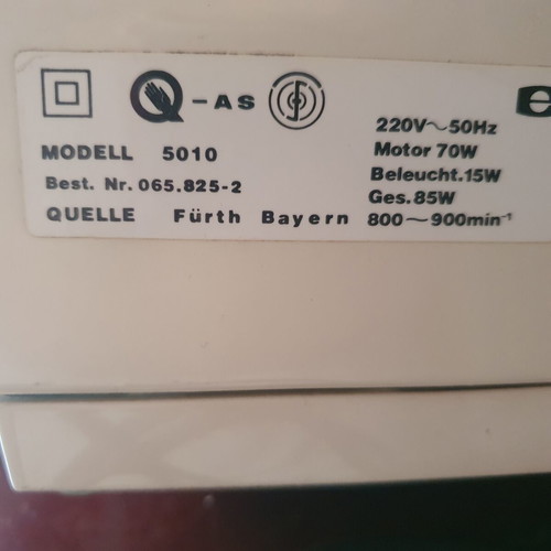 Functional sewing machine, German made