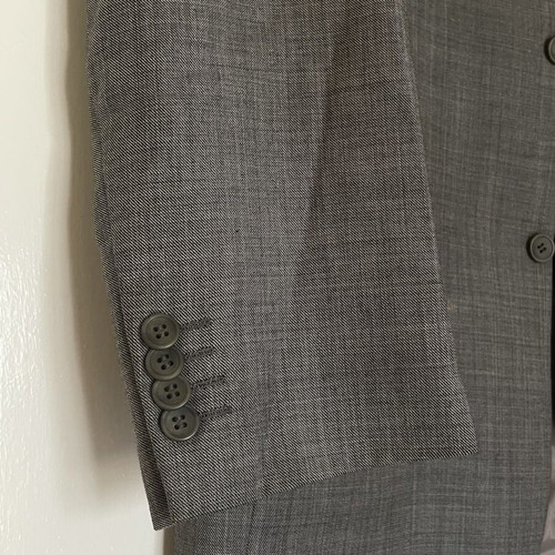 Berto Lucci jacket used, size L, black and grey