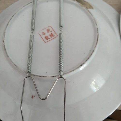 Decorative wall plates set like new, diam. 20 cm and 24 cm