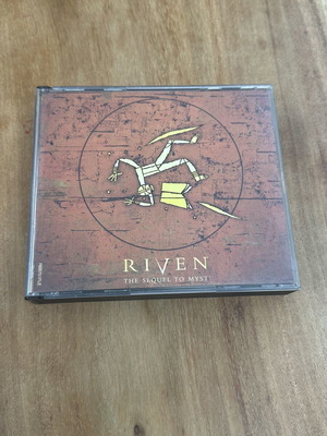 Riven The Sequel to Myst PC CD-ROM used, 5 discs complete