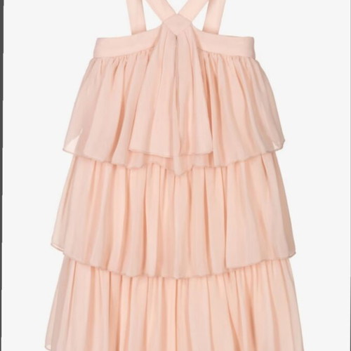 Abel & Lula Girls' Dress halter neck pink new