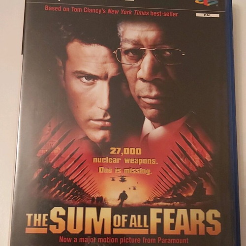 The Sum of All Fears PlayStation 2 used, complete in box