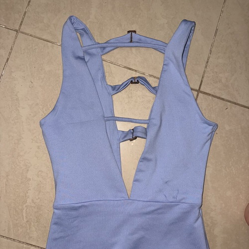 Missguided blue dress XS like new
