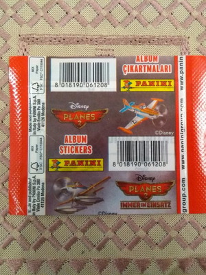 Panini Planes 2 sealed sticker pack new