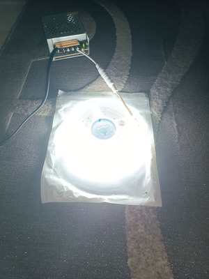 LED COB linear light strip 5m 12VDC 6000K new