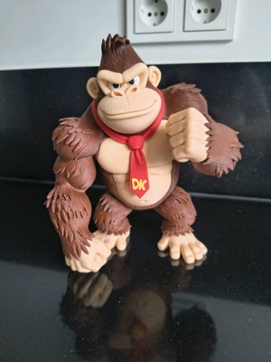 Donkey Kong 3D print figure like new, 20 cm, PLA+ plastic