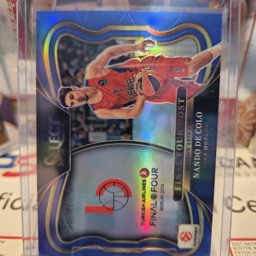 2025-26 Panini Select EuroLeague Basketball Card Nando De Colo CSKA Moscow
