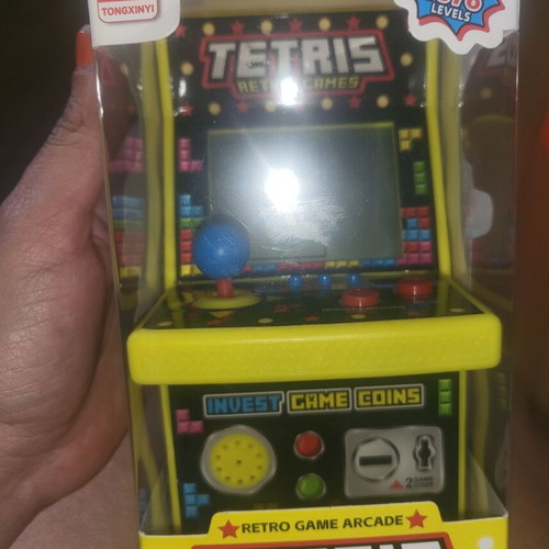 Tetris Retro Games Console with 49 Games and 1676 Levels