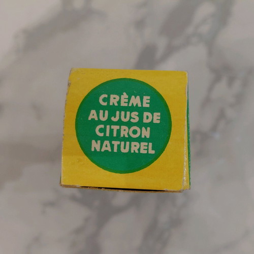 Vintage Citroneige women's cream packaging used, 1960s