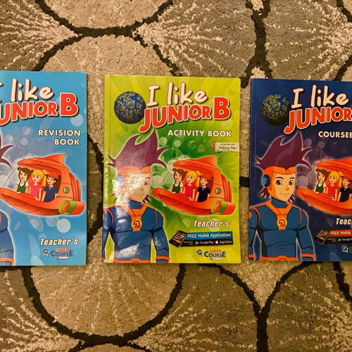 I Like Junior B teacher's pack of 3 books like new