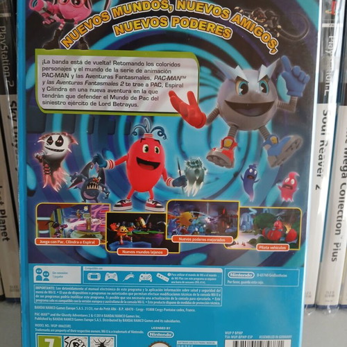 Pacman y las Aventuras Fantasmales 2 Wii U game
