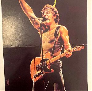 Bruce Springsteen - Jackson & Zadora Ένθετο Αφίσα από περιοδικό Μανίνα Σε καλή κατάσταση Τιμή 5 Ευρώ