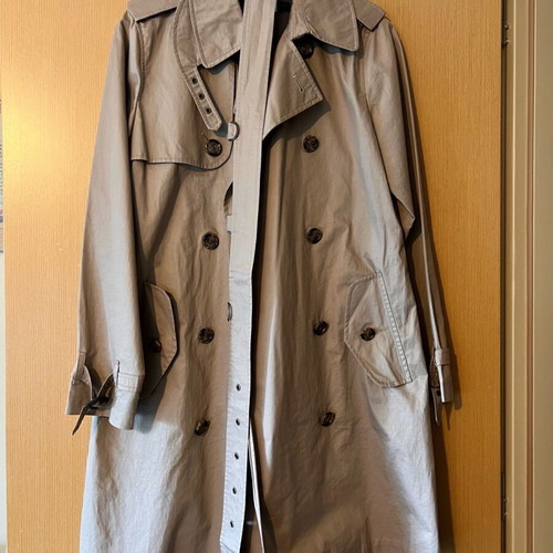 Ralph Lauren cotton beige caban coat used, size S