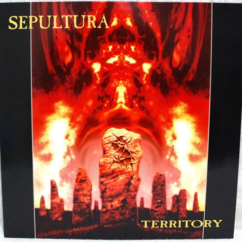 Sepultura Territory βινύλιο 12", 45 RPM, single μεταχειρισμένο