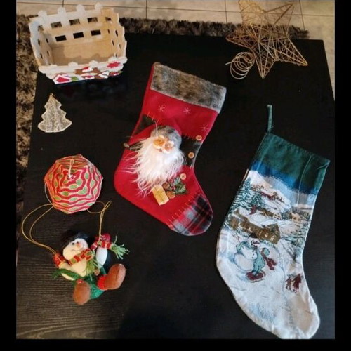 Christmas items used