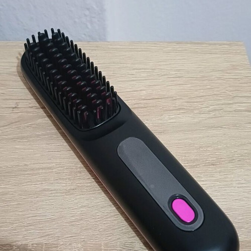 Wireless straightening comb new with temperature control up to 200°