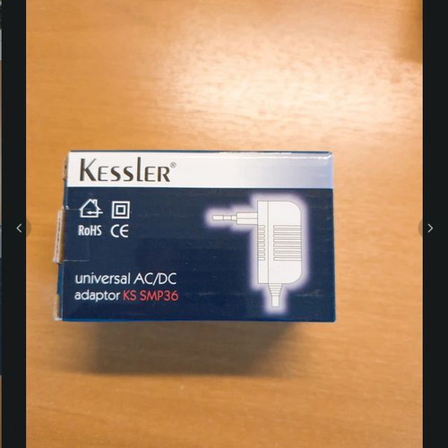 Kessler KS SMP36 Universal AC/DC Adapter 6V 0.6A New