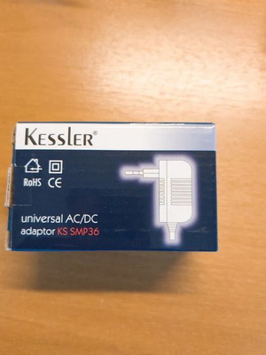 Kessler KS SMP36 Universal AC/DC Adapter 6V 0.6A New