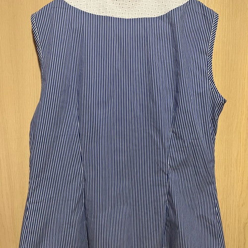 Billy Sabbado striped blue white shirt new size L