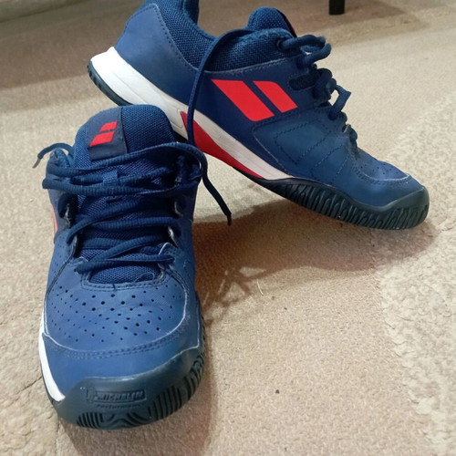 Babolat tennis shoes size 36 like new, blue sports