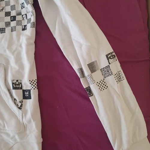 Volcom jacket XS used, black and white