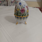 Limoges decorative egg 18cm height