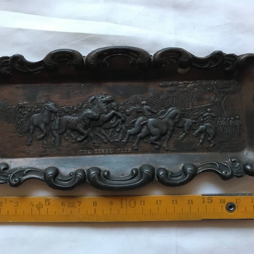 Metal reproduction of Rosa Bonheur's The Horse Fair used, 19th century