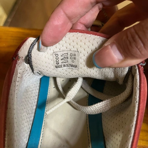 Ecco women's sport shoes like new, leather, size 39