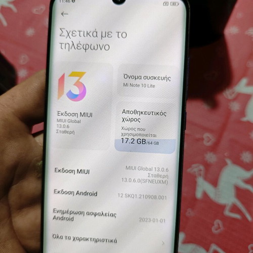 Xiaomi Mi Note 10 Lite 64GB used smartphone