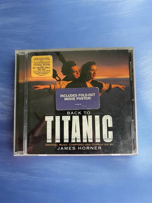 Back to Titanic by James Horner CD used