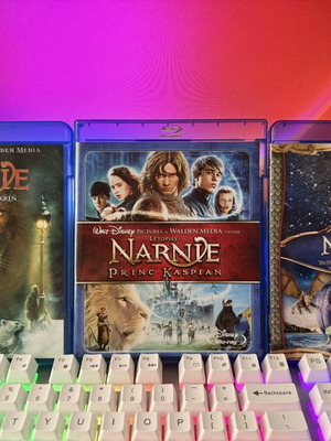 The Chronicles of Narnia Blu-ray trilogy like new, dubbed and subtitled