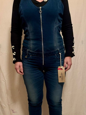 Edward Jeans гащеризон нов с етикети, син, размер S
