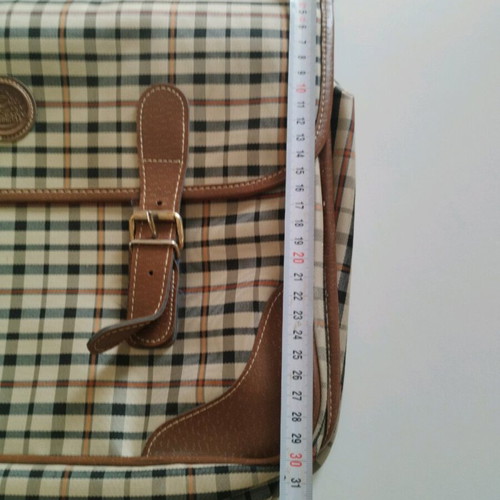 Vintage briefcase like new with small internal stain