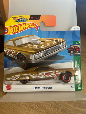 Hot Wheels Laying Lowrider new