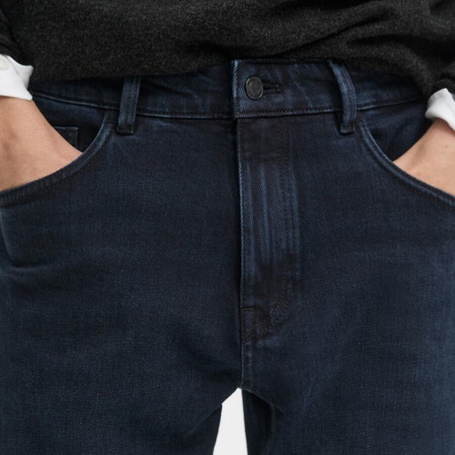 Τζιν slim fit σκούρο μπλε καινούργιο, μέγεθος 42