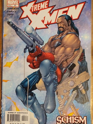 Marvel Comics X-Treme X-Men 20 употребяван, английски