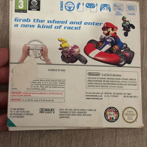 Mario Kart Wii Nintendo Wii used English version