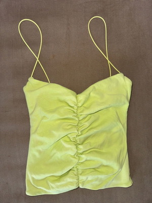 Zara women's top like new, green, size S