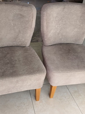 Armchairs used, set of 2 handmade by carpenter