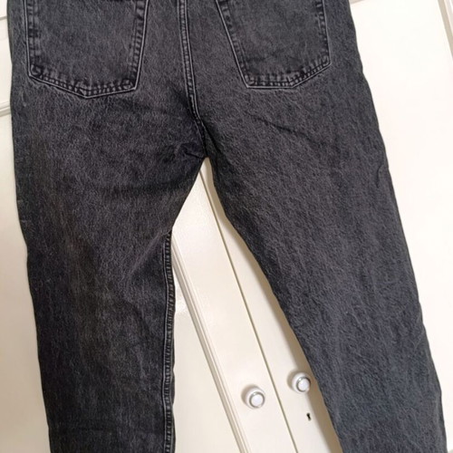 Jeans regular fit black Pull & Bear like new, size L