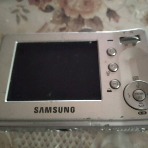 Samsung D60 camera used, takes AA batteries without check
