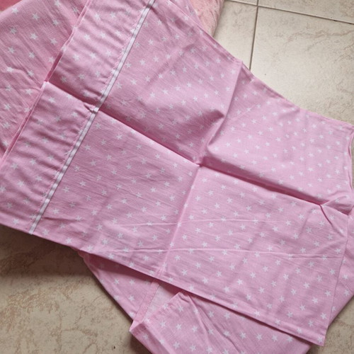 Set blanket, sheet, and pillowcase new, 100x140 cm blanket