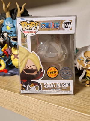 Soba Mask Chase 1277 Funko Pop One Piece with protector new
