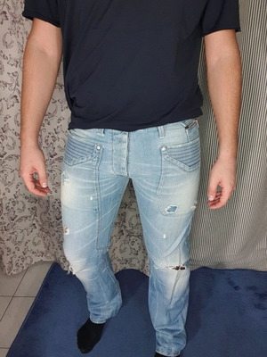 Scinn jean used, size 34