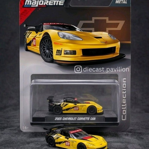 Majorette 2005 Chevrolet Corvette C6R νέο μοντέλο αυτοκινήτου