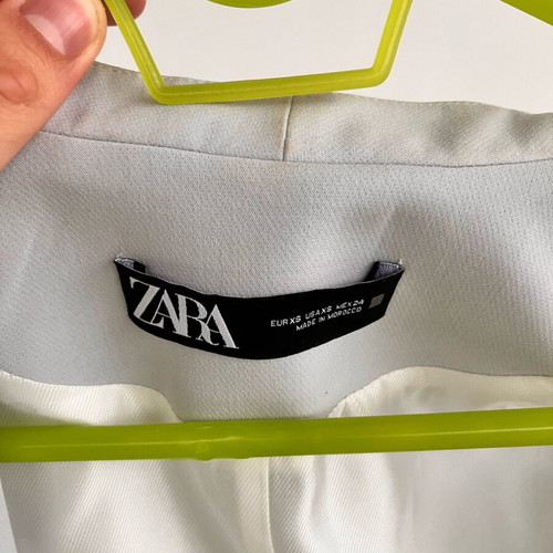 Zara summer vest used, light blue, size XS